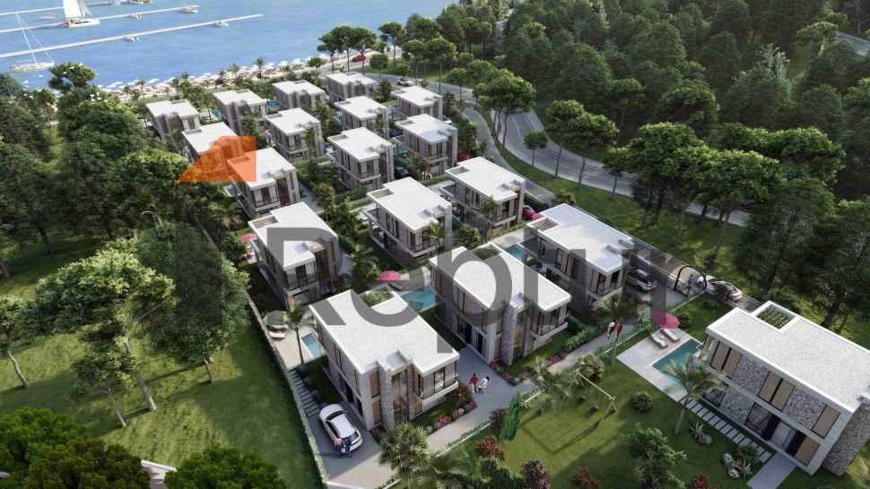 Attractive seafront villas in Bodrum