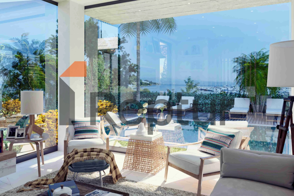 Attractive seafront villas in Bodrum