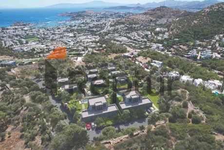 Villa project with private pool and view of the Aegean Sea from the agency Reptur