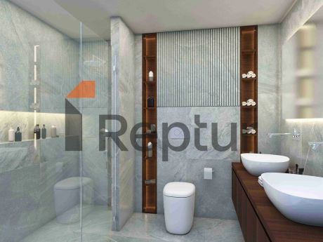 Villa project with private pool and view of the Aegean Sea from the agency Reptur