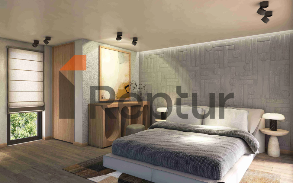 Villa project with private pool and view of the Aegean Sea from the agency Reptur