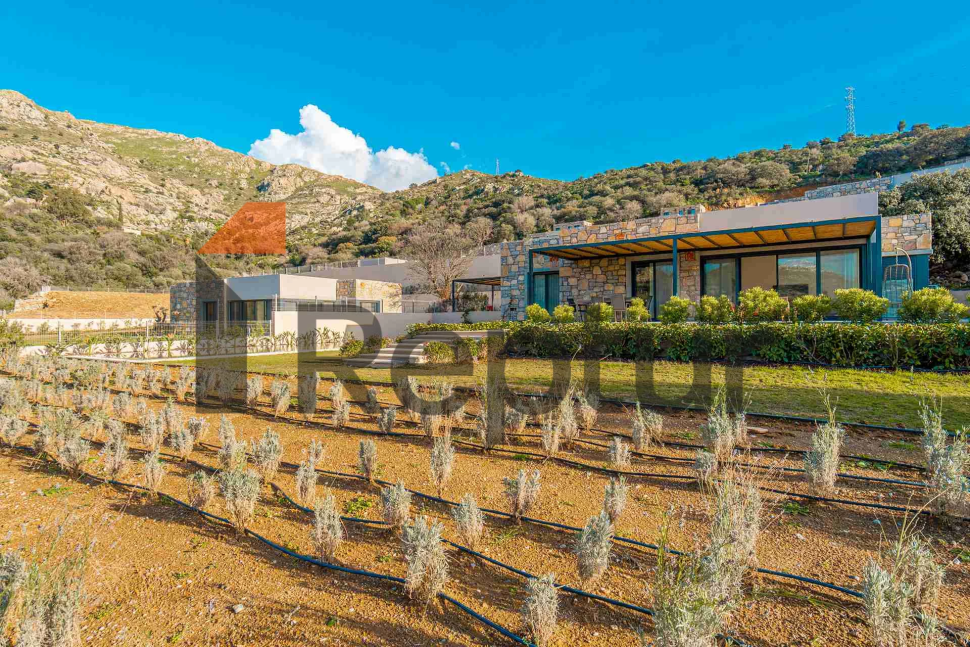 14 luxury villas with Aegean Sea and mountain views for sale in Gumusluk