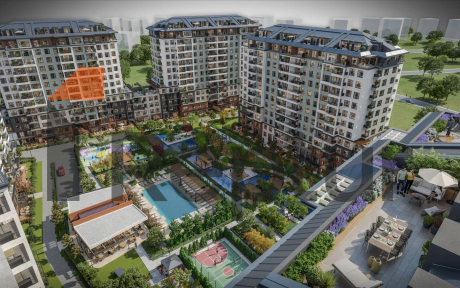 Family concept complex with large infrastructure near West Marina