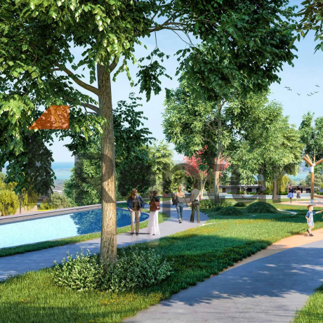 Private lifestyle on the shores of the Sea of Marmara