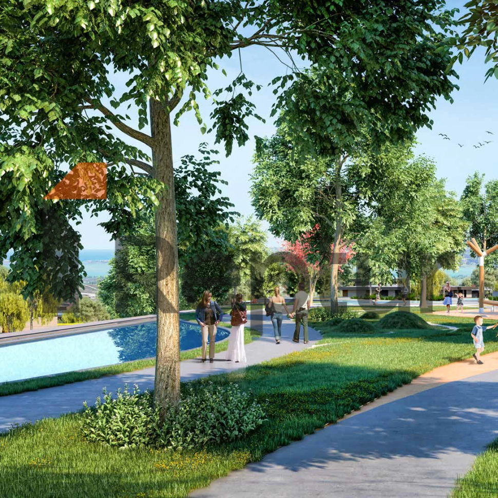 Private lifestyle on the shores of the Sea of Marmara