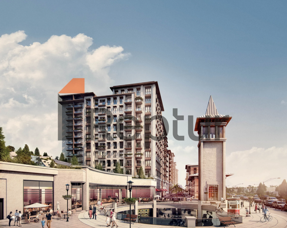 New premium class residential complex in the historical center of the city