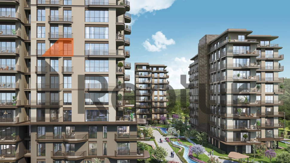 Modern investment project in business location Maslak