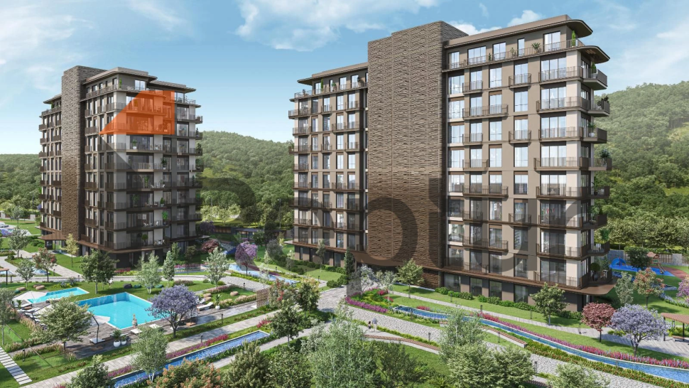 Modern investment project in business location Maslak