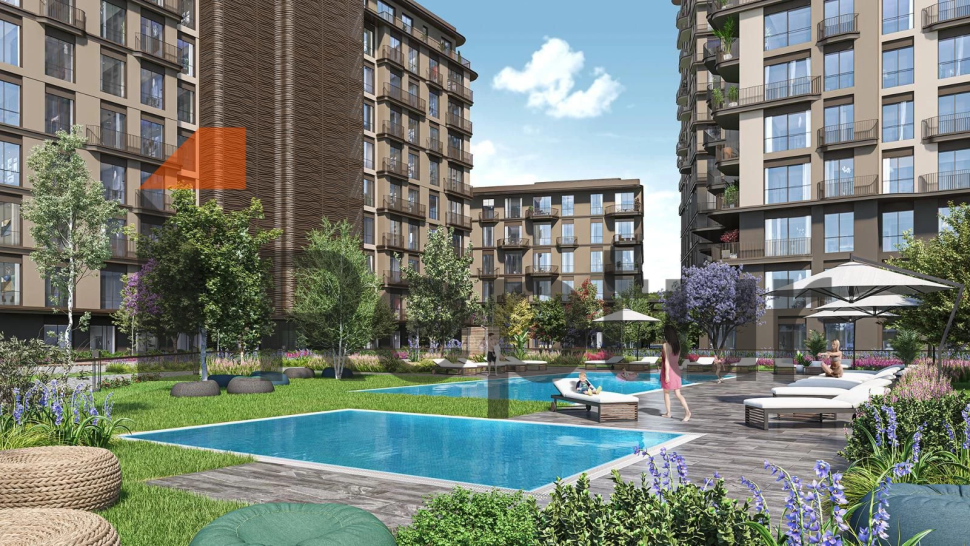 Modern investment project in business location Maslak