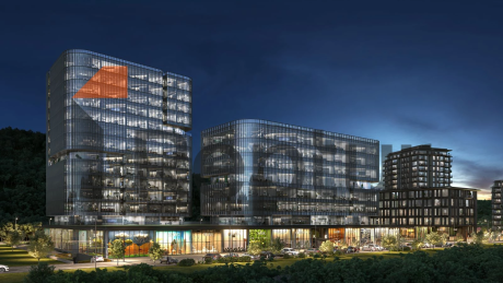 Modern investment project in business location Maslak