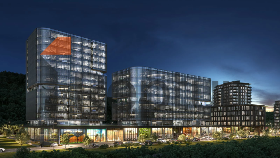Modern investment project in business location Maslak