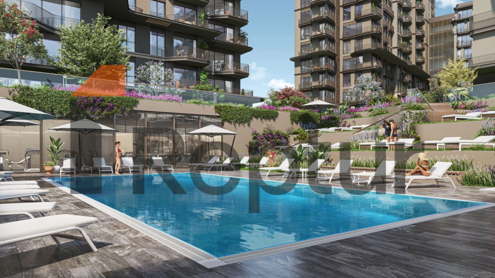 Modern investment project in business location Maslak