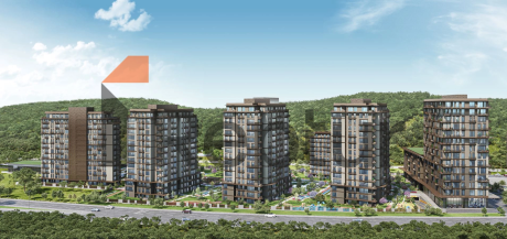 Modern investment project in business location Maslak