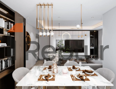 Comfortable residential complex ready for occupancy with a view of the lake