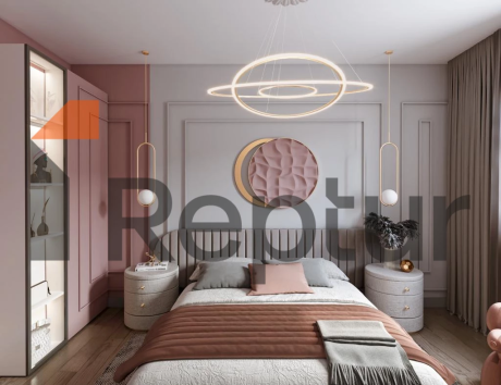 Comfortable residential complex ready for occupancy with a view of the lake