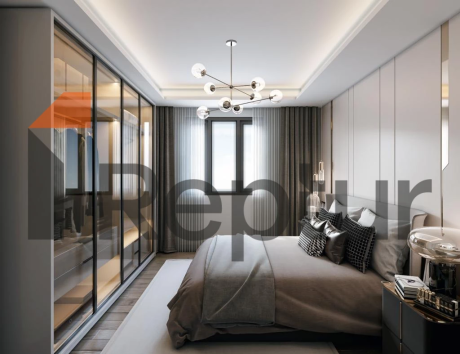 Comfortable residential complex ready for occupancy with a view of the lake