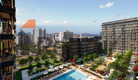 Unique project near metro station and shopping mall Anatolian side of Istanbul