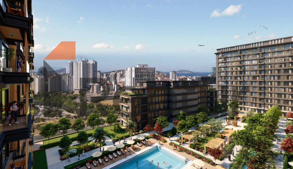Unique project near metro station and shopping mall Anatolian side of Istanbul