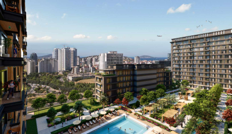 Unique project near metro station and shopping mall Anatolian side of Istanbul