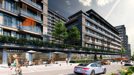 Unique project near metro station and shopping mall Anatolian side of Istanbul