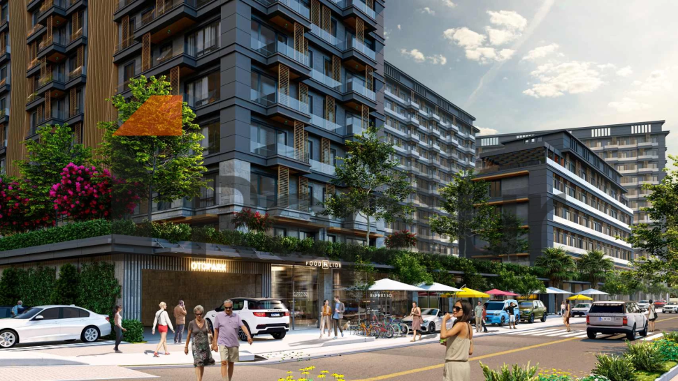 Unique project near metro station and shopping mall Anatolian side of Istanbul