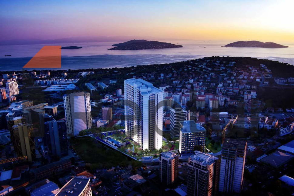 Maltepe Skyscraper Overlooking the Princes' Islands