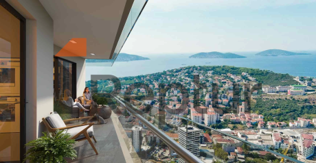 Maltepe Skyscraper Overlooking the Princes' Islands