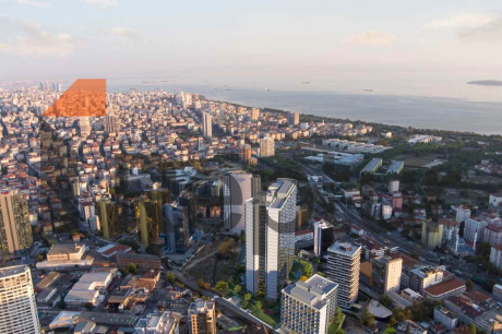 Maltepe Skyscraper Overlooking the Princes' Islands