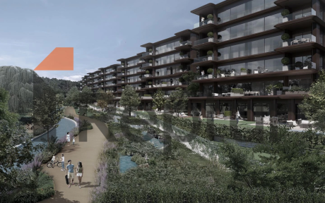 Get away from the chaos of the city, not the city itself