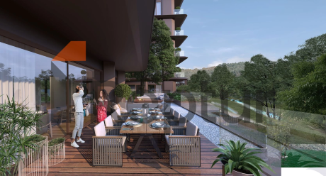 Get away from the chaos of the city, not the city itself