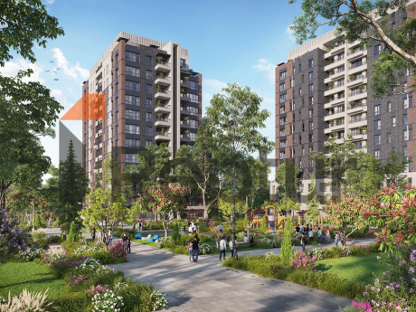 Project under construction in the Asian part of Istanbul