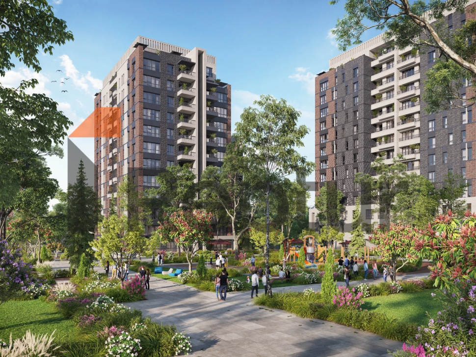 Project under construction in the Asian part of Istanbul