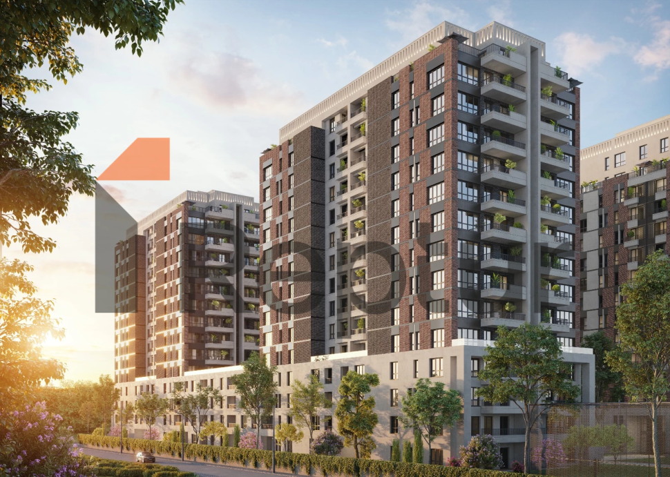 Project under construction in the Asian part of Istanbul