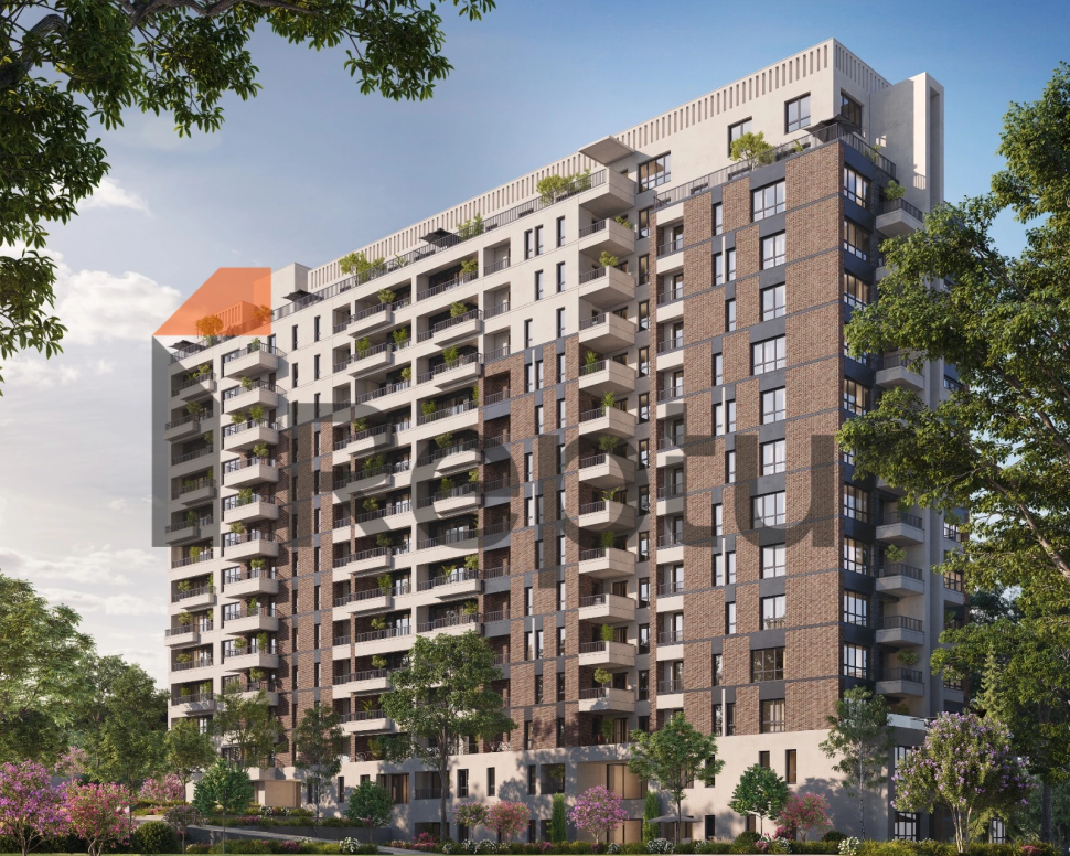 Project under construction in the Asian part of Istanbul