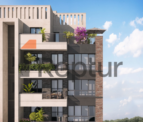 Project under construction in the Asian part of Istanbul