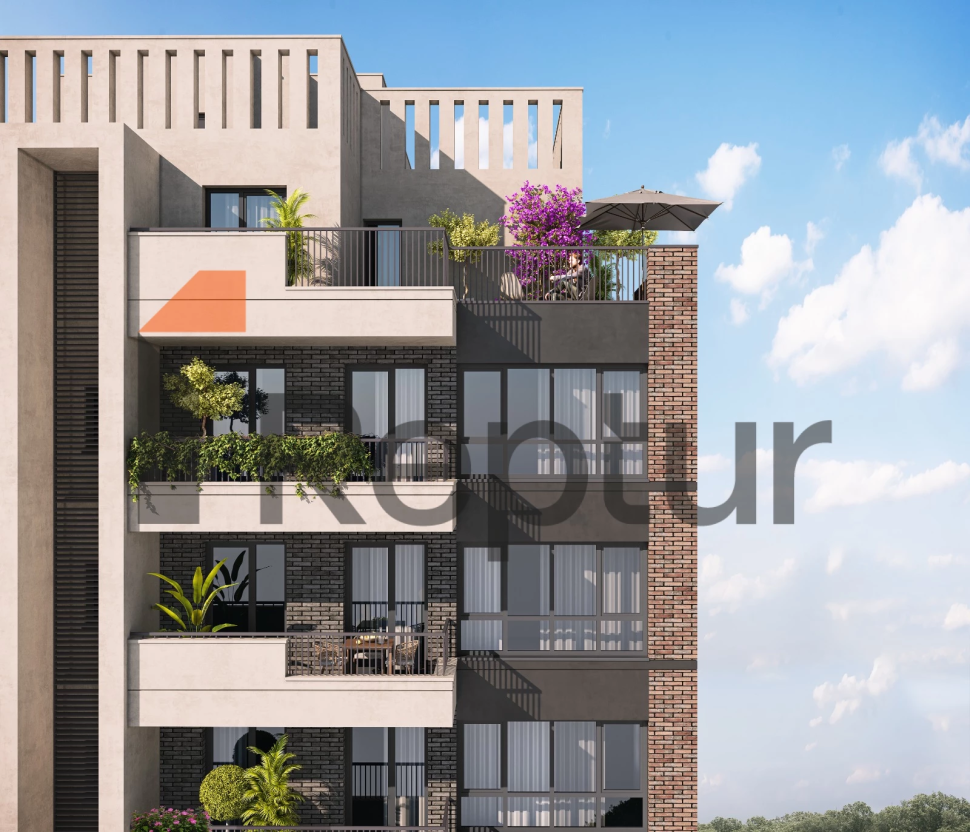 Project under construction in the Asian part of Istanbul