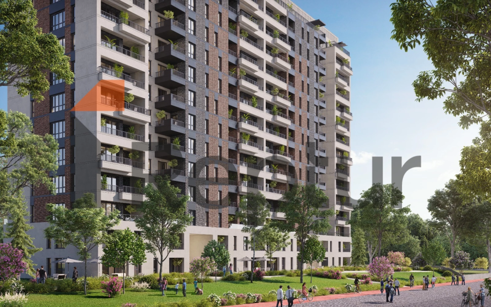 Project under construction in the Asian part of Istanbul