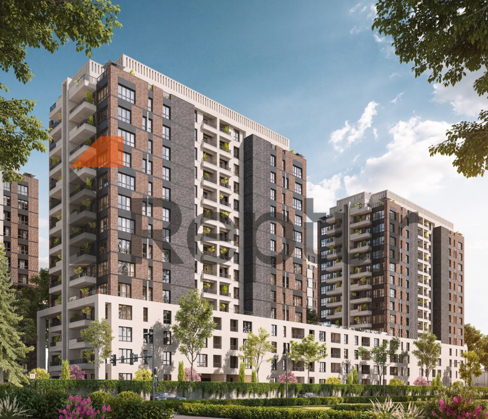 Project under construction in the Asian part of Istanbul