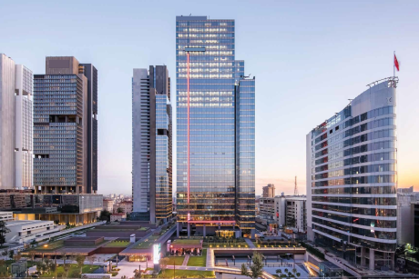 Centrally located business class facility created by the best architects of Turkey