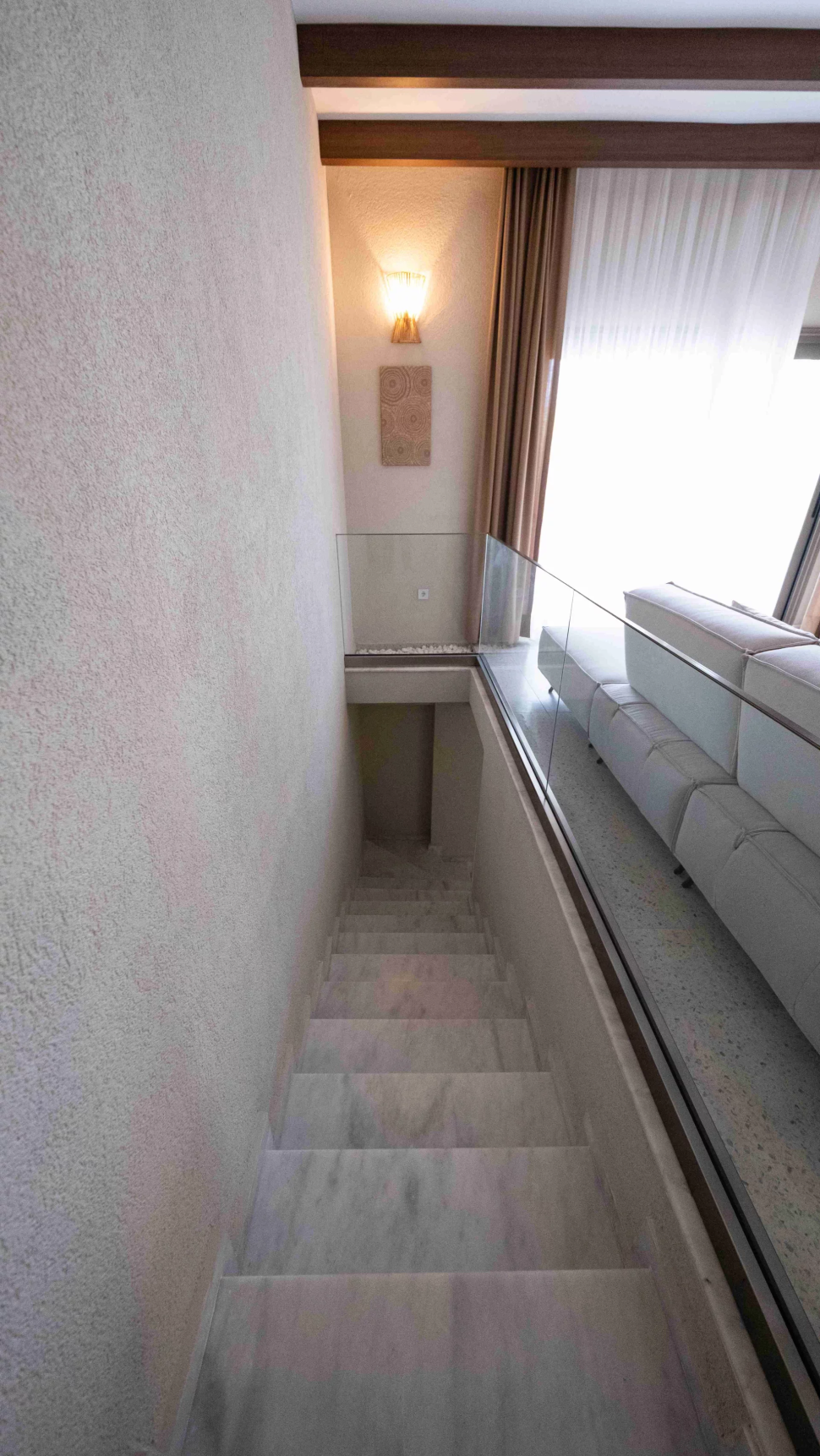 For rent Duplex Apartment Layout 2+1, with 2 Bathrooms, Balcony and Terrace with Access to the Pool