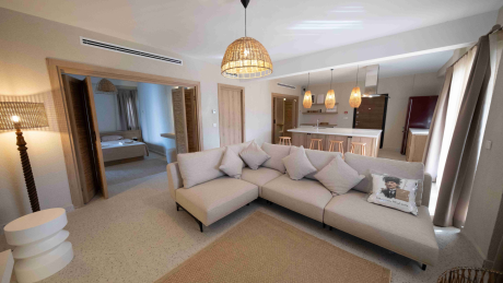 PENTHOUSE for rent Layout 2+1, 2 bathrooms, balcony and large terrace