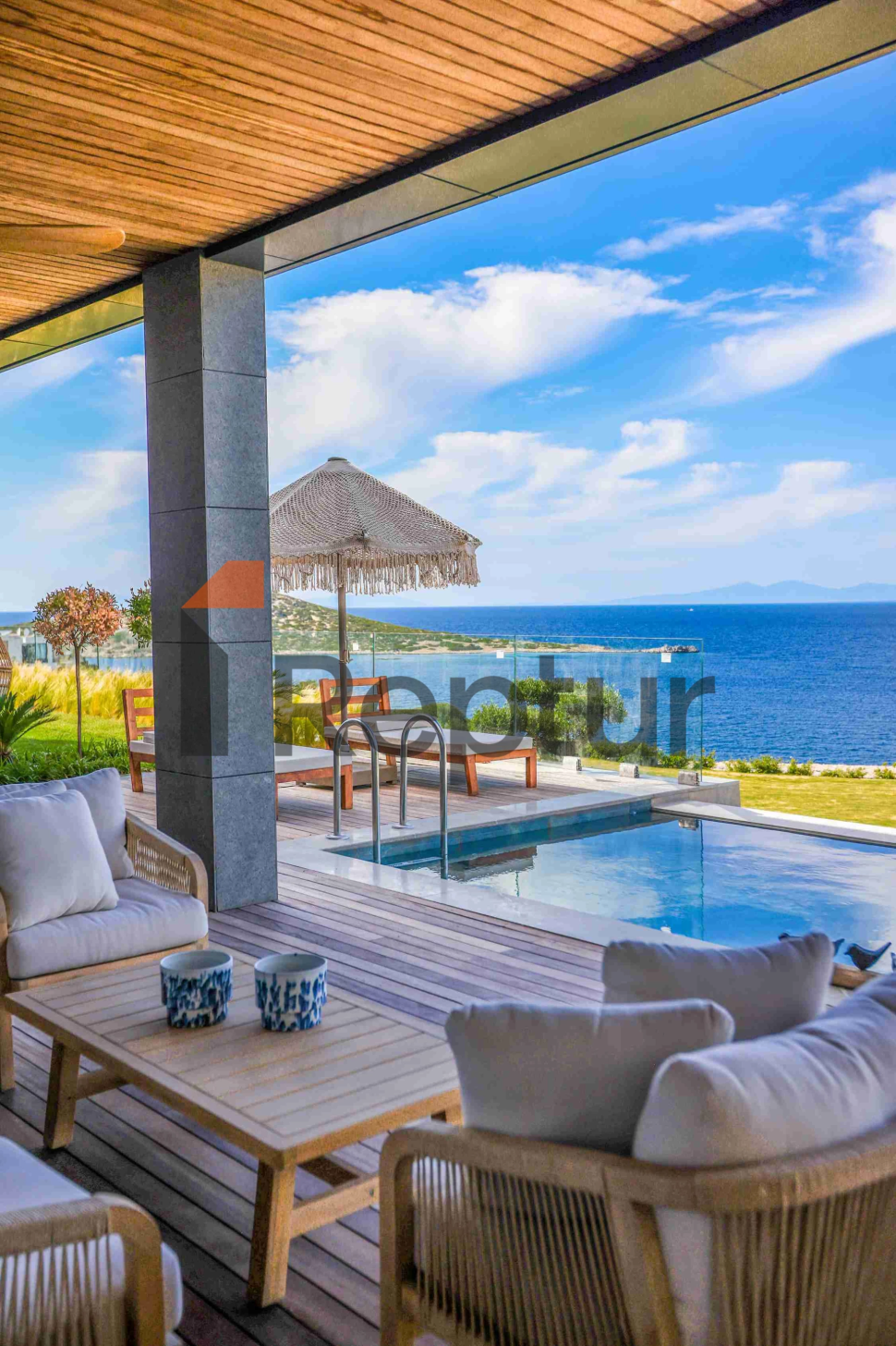 Sea View Residences and Villas in Gumusluk, Bodrum