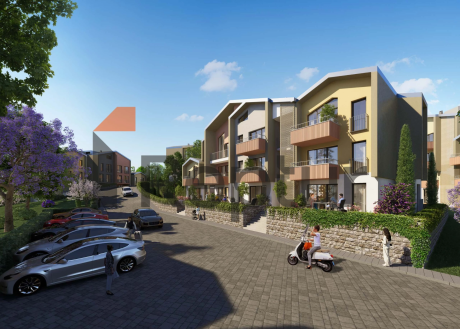 Residence under construction with rich infrastructure in Kusadasi