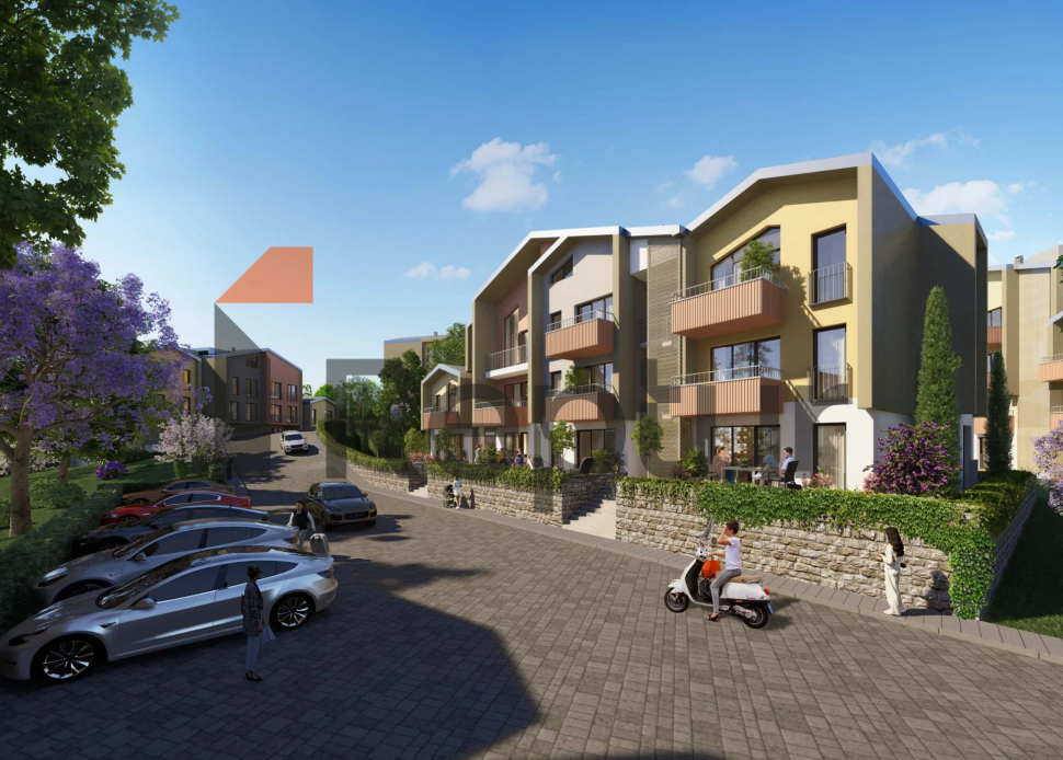 Residence under construction with rich infrastructure in Kusadasi