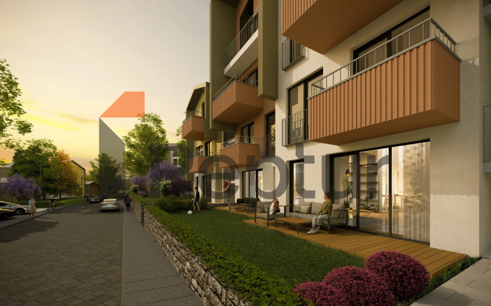 Residence under construction with rich infrastructure in Kusadasi