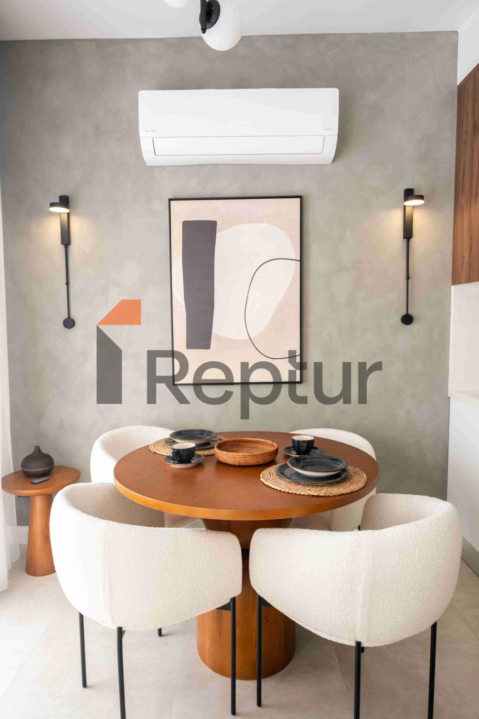 Residence under construction with rich infrastructure in Kusadasi