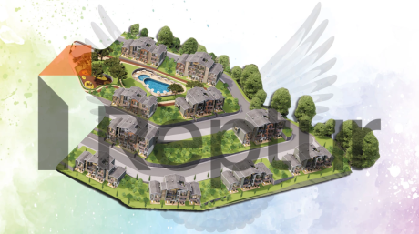 Residence under construction with rich infrastructure in Kusadasi