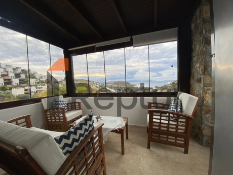 For sale 4+2 property from owner with sea view Gumusluk area