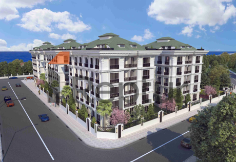 Comfortable family project along the embankment