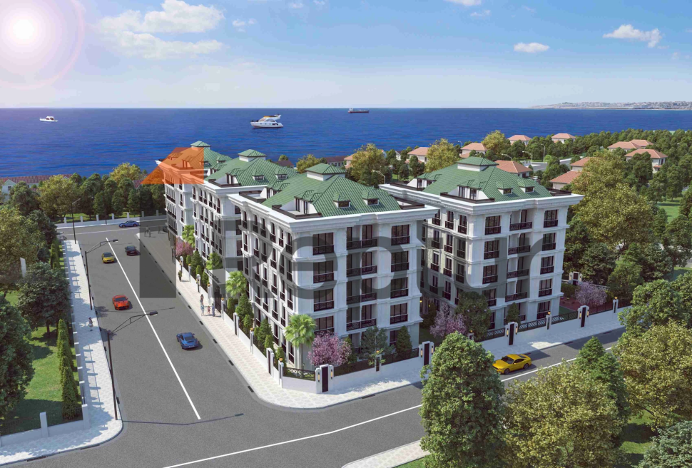 Comfortable family project along the embankment